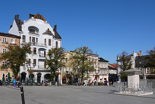 Bielsko-Biaa. Rynek na Wzgrzu.