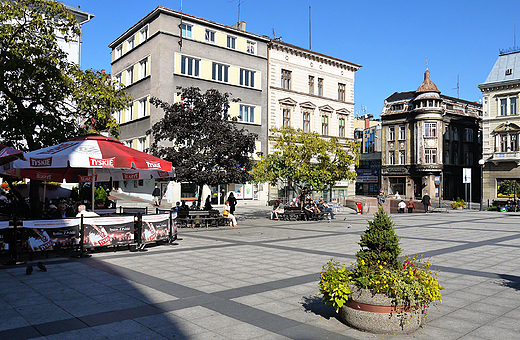 Bielsko-Biaa. Plac Chrobrego.