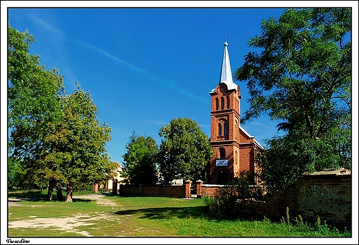 Twardw - neogotycki koci pw. witych Apostow Piotra i Pawa z 1895 r.