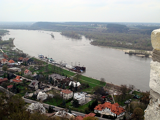 Widok na Wis. Kazimierz Dolny