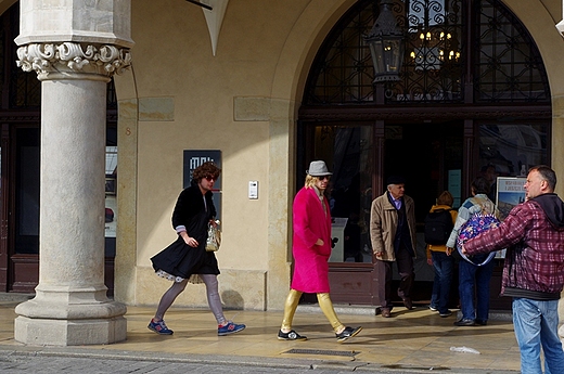 Krakw, Rynek, ludzie...