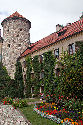 zamek w Pieskowej Skale - gotycka baszta
