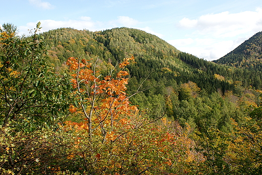 Widok na Gry Wabrzyskie.