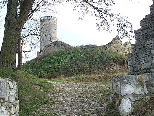 Ia, ruiny zamku biskupw krakowskich.