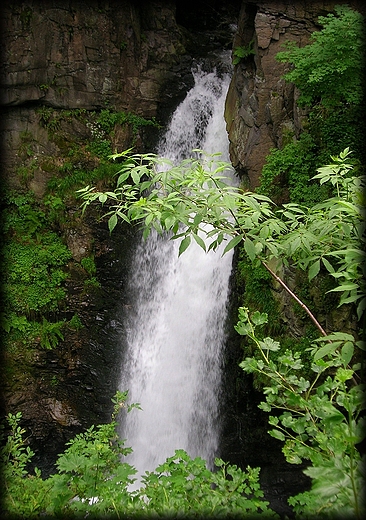 wodospad Wilczki w Midzygrzu