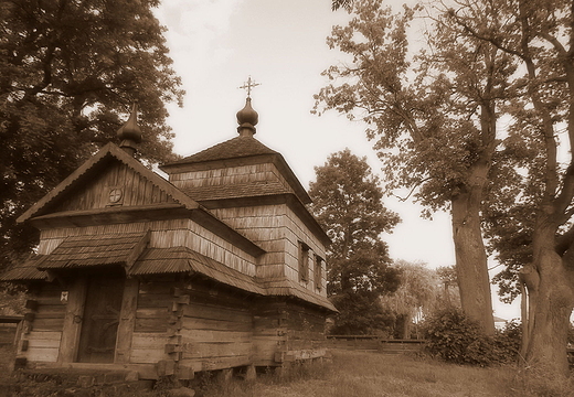Roztocze, cerkiew w Łukawcu