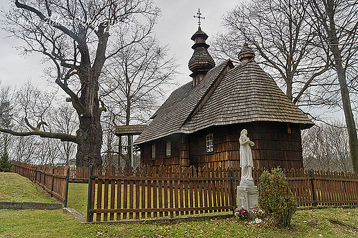 Łodzina - cerkiew z 1743 r.