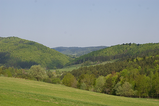 Beskid Niski z Huty Wysowskiej