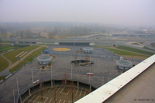 Stadion widok z dachu.