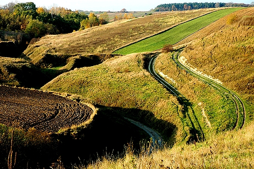 Droga na grodzisko. Stradw