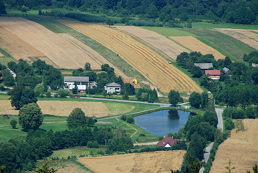 ysiec - widok w kierunku pnocnym