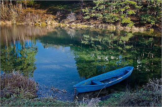 Suwalszczyzna.Jezioro Staw w Pocicznie.