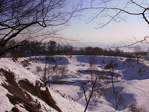 Wulkan w niegu...czyli spacerkiem po Rezerwacie Geologicznym Gry w. Anny