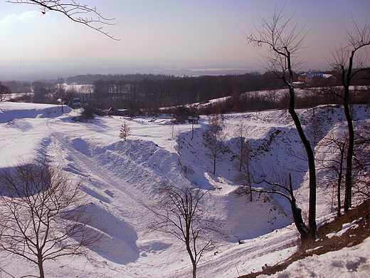 Wulkan w niegu...czyli spacerkiem po Rezerwacie Geologicznym Gry w. Anny