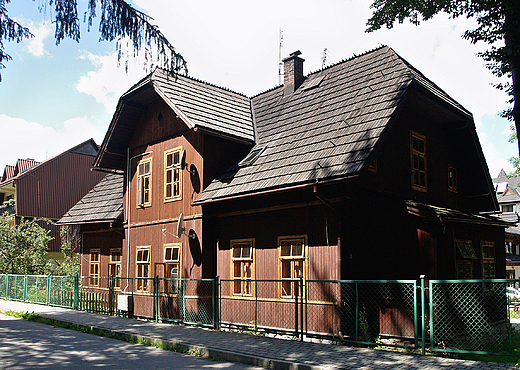 Zakopane. Architektura drewniana.