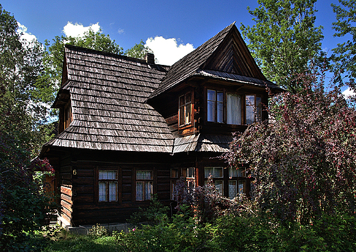 Zakopane. Architektura drewniana.