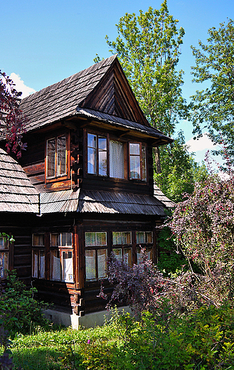 Zakopane. Architektura drewniana.