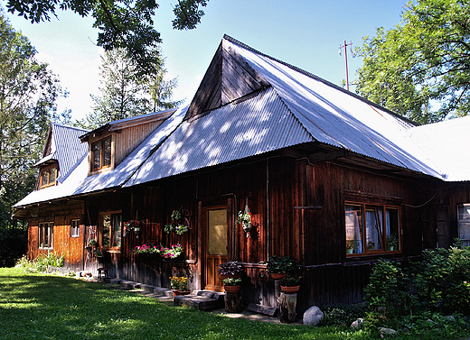 Zakopane. Architektura drewniana.