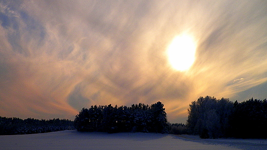 Zimowe pejzae na Podlasiu...2012...