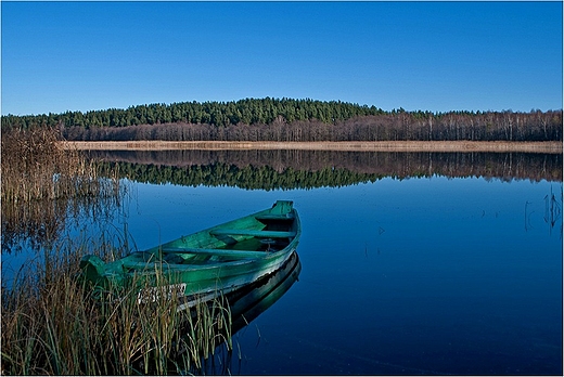 Jezioro Wigry - Zatoka Zakty.