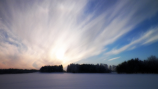 Zimowe pejzae na Podlasiu...2012...