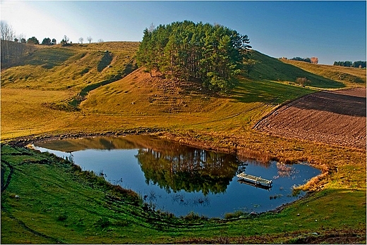 Przy drodze na Gr Zamkow.Suwalski Park Krajobrazowy.