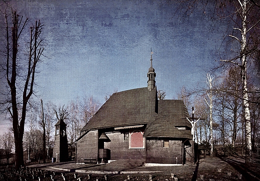 Drewniany kociek