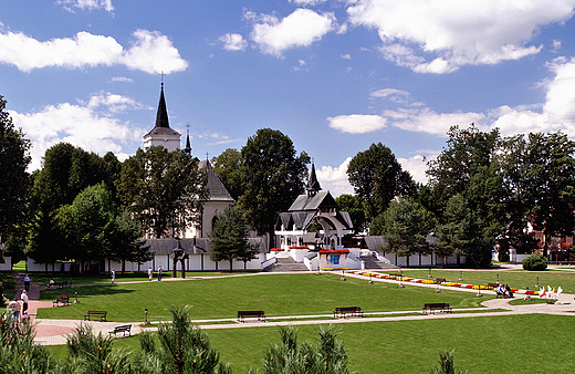 Sanktuarium Maryjne w Ludmierzu-widok oglny