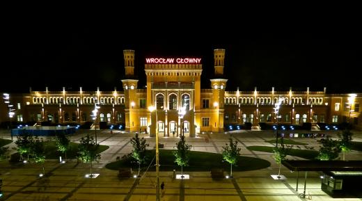 Wroclaw Noca Dworzec Glowny