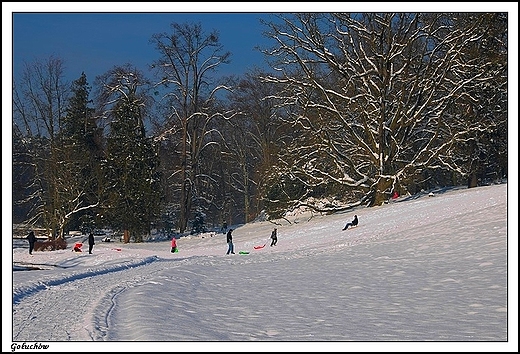 Gouchw - zanieony park okalajcy zamek