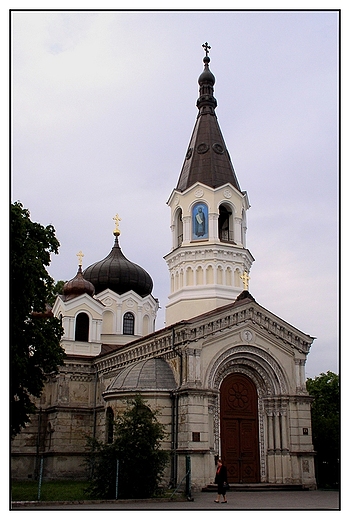 Piotrkw Trybunalski -  neoklasycystyczna cerkiew prawosawna p.w. Wszystkich witych