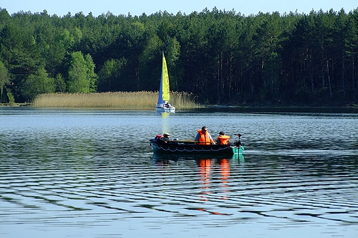 Nad jeziorem Wdzydze