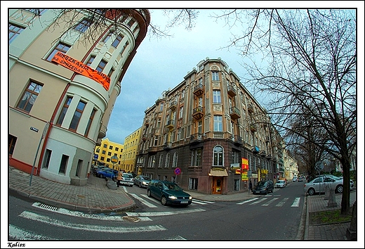 Kalisz - wyjazd z ul. Jasnej ... FishEye 8mm