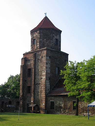 Zamek w Toszku - Wiea widokowa