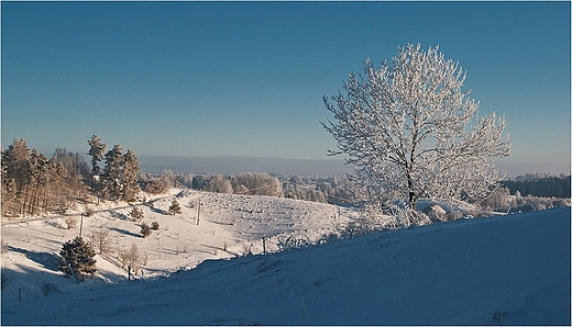 Zima na Suwalszczynie.