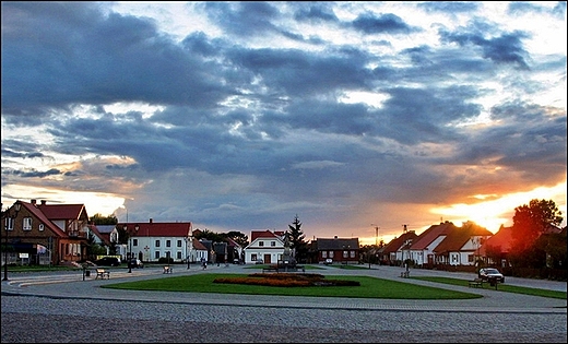 zmierzch nad Tykocinem