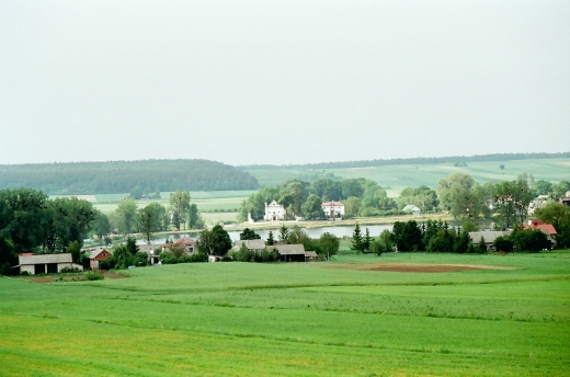 Widok na dolin rz. Siennica