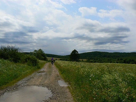 W stron przeczy Beskid i granicy.