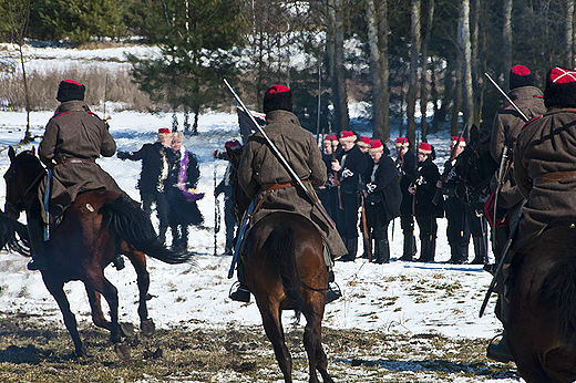 Inscenizacja bitwy pod Grochowiskami