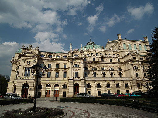 Teatr im.Juliusza Sowackiego w Krakowie od strony Pl.w.Ducha