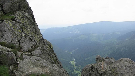 Widok na Czechy ze nieki