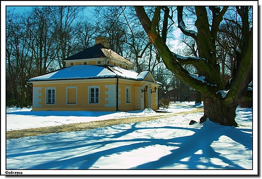 Dobrzyca - zesp paacowo-parkowy Gorzeskich _ oficyna