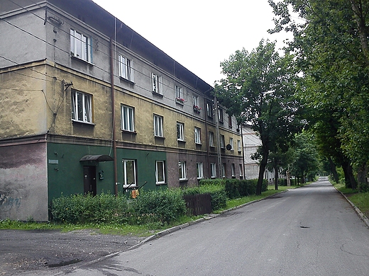 Sosnowiec-Kazimierz Grniczy.Ulica Sztygarska.