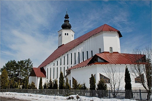 Koci parafii pw.w.Maksymiliana Marii Kolbe w Gawrych Rudzie.