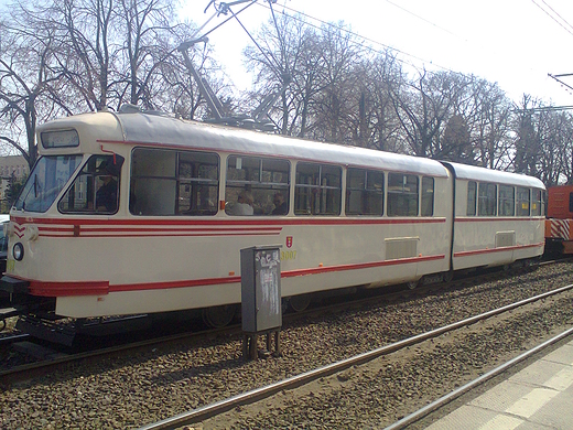 zabytkowy tramwaj w gdasku 102Na rok produkcji 1970