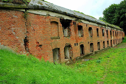 Fort Borek po pierwszych pracach remontowych