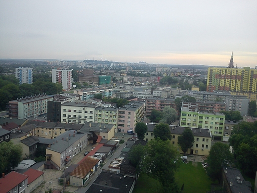 Dbrowa Grnicza-Panorama miasta.