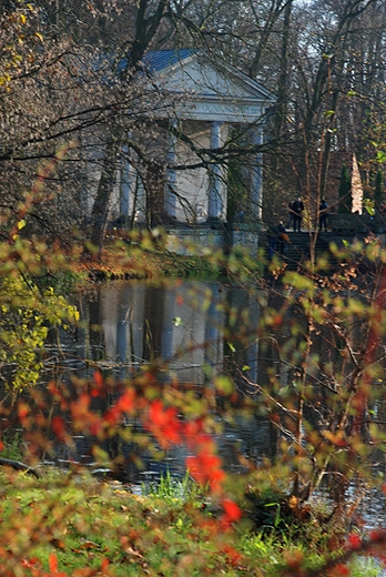 Park w Arkadii jesieni