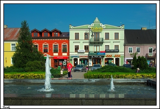 Turek - Zabudowa staromiejska _ Rynek  Plac Wojska Polskiego