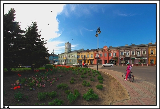 Turek - Zabudowa staromiejska _ Rynek _ Plac Wojska Polskiego